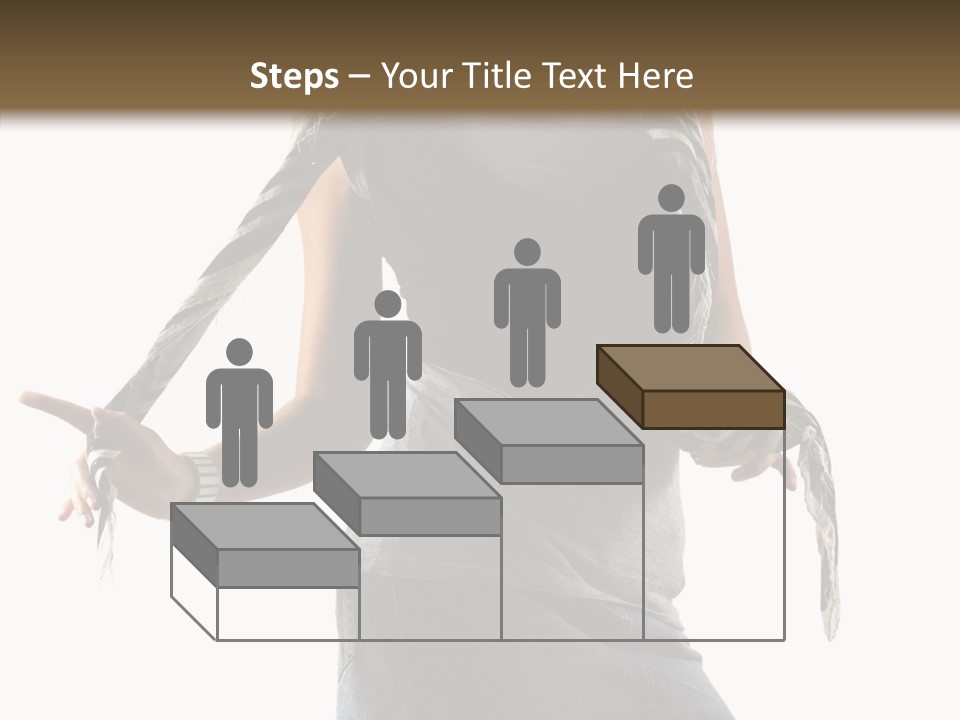 Hands White Isolated PowerPoint Template