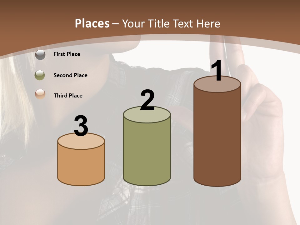 Beautiful White Isolated PowerPoint Template