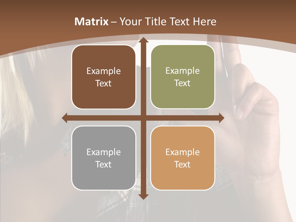 Beautiful White Isolated PowerPoint Template