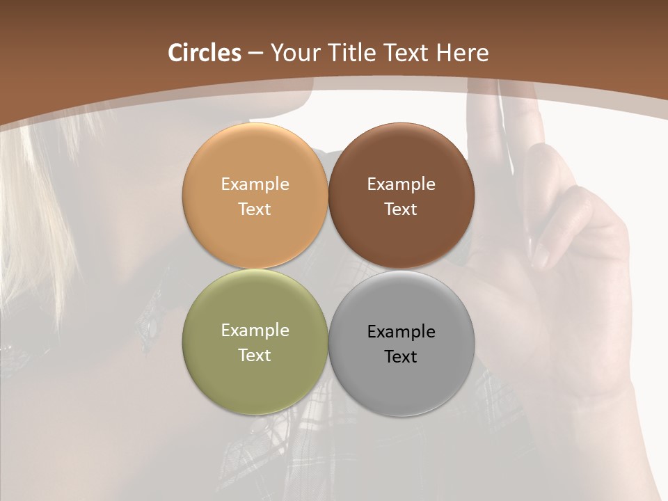 Beautiful White Isolated PowerPoint Template