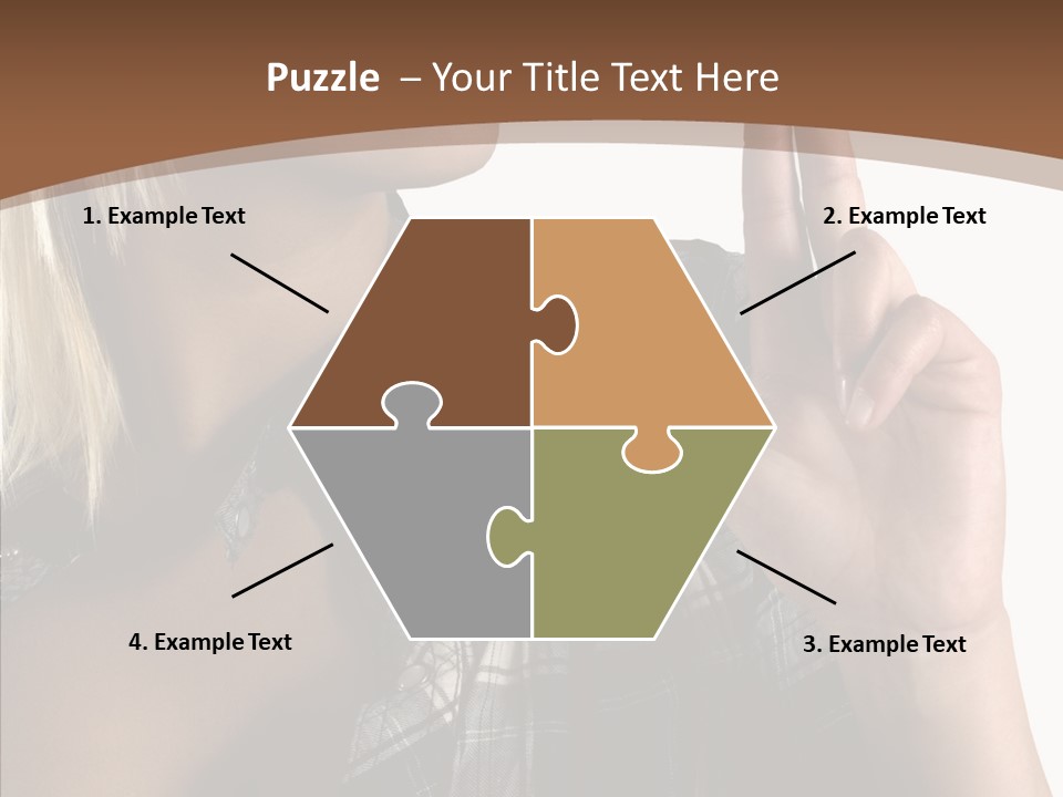 Beautiful White Isolated PowerPoint Template