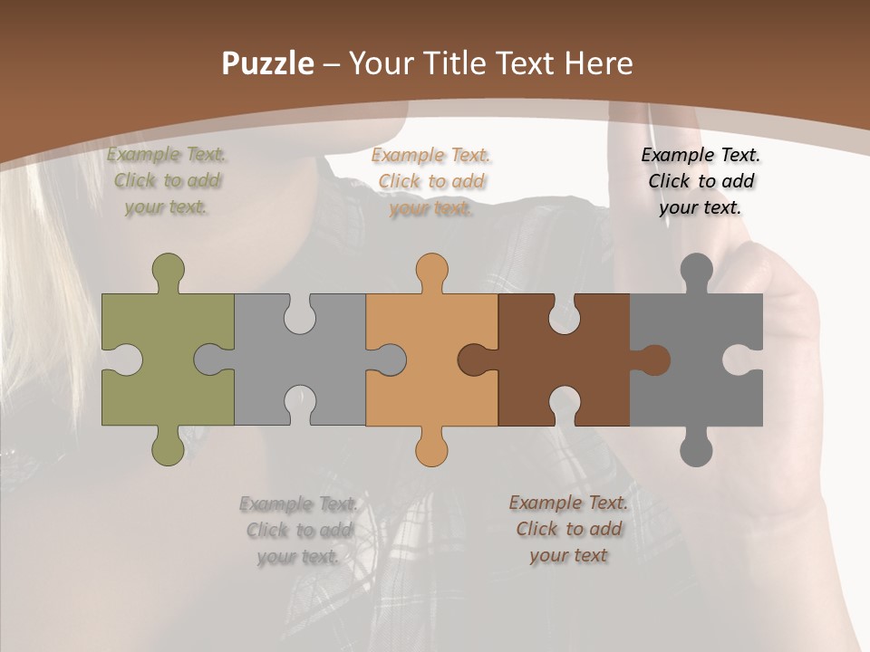 Beautiful White Isolated PowerPoint Template