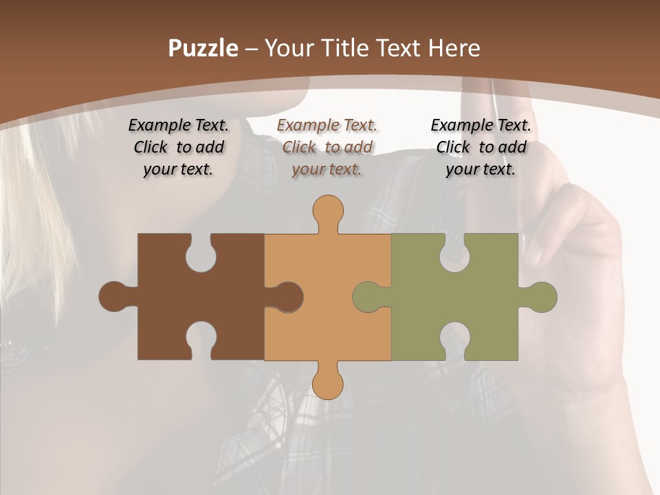 Beautiful White Isolated PowerPoint Template
