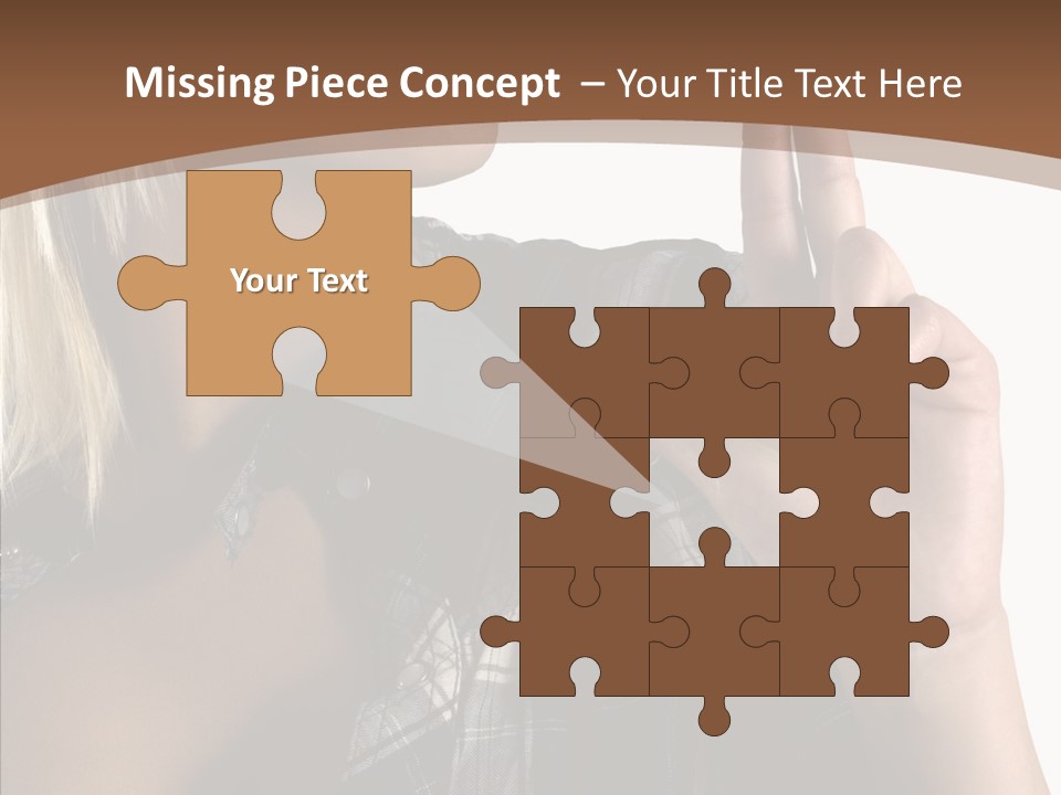 Beautiful White Isolated PowerPoint Template