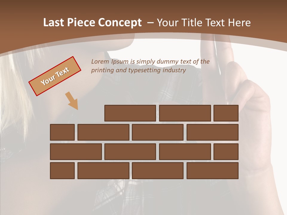 Beautiful White Isolated PowerPoint Template