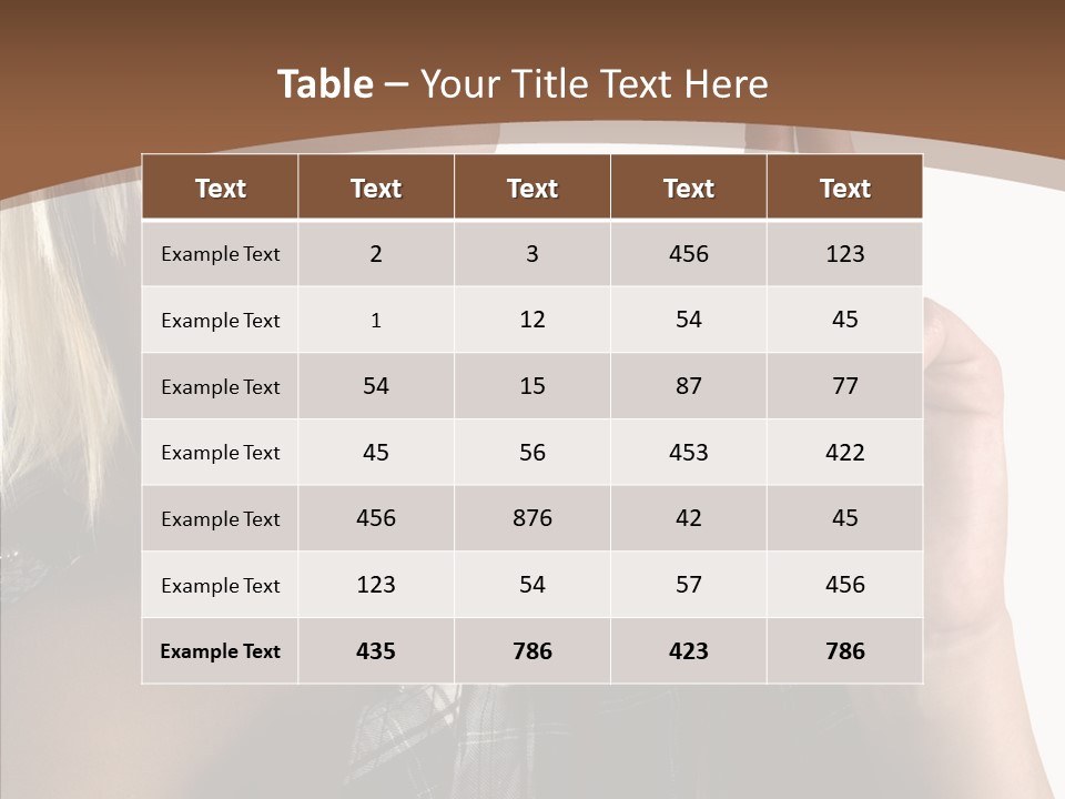 Beautiful White Isolated PowerPoint Template