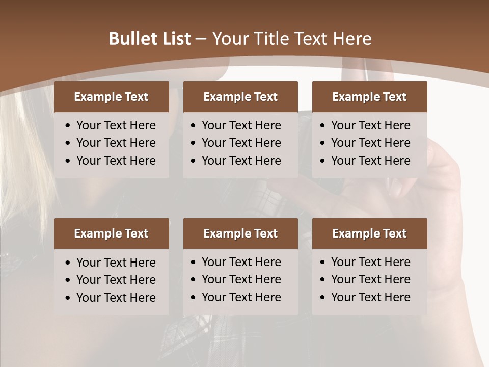 Beautiful White Isolated PowerPoint Template