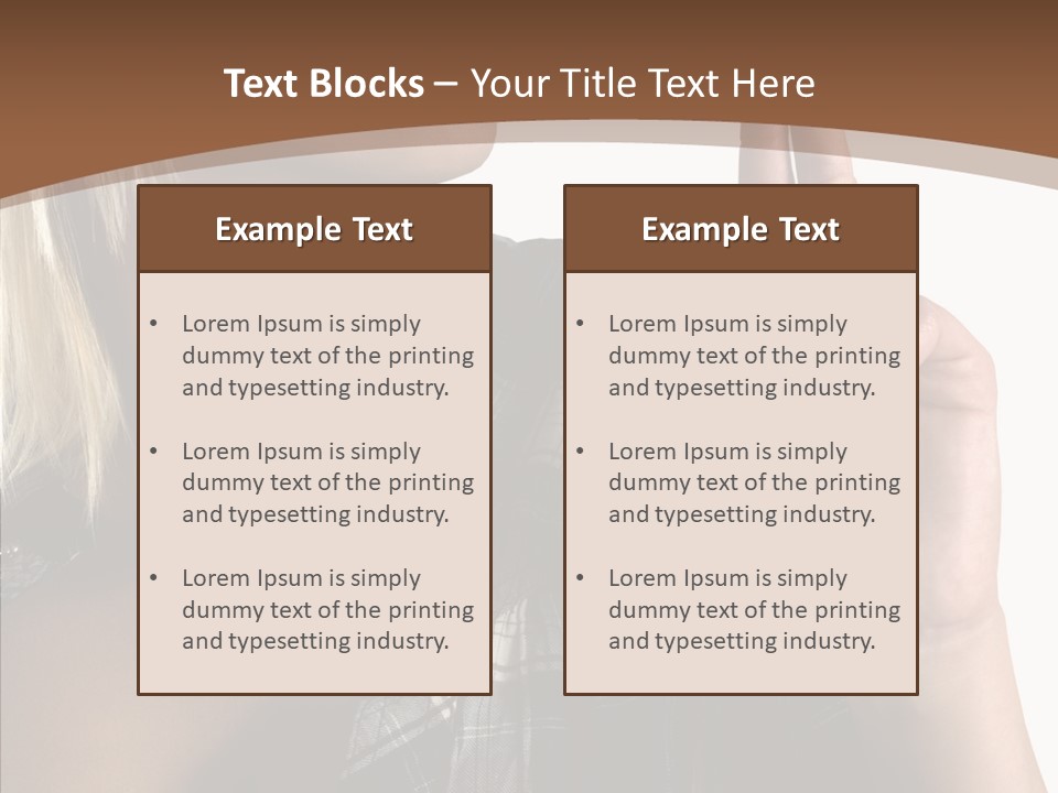 Beautiful White Isolated PowerPoint Template