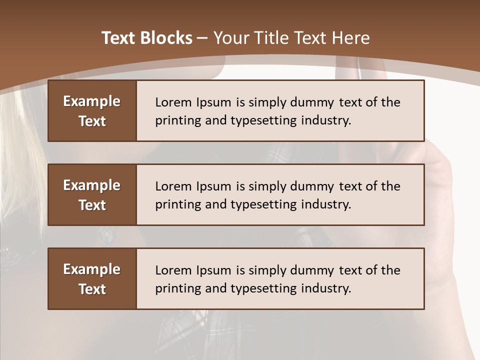 Beautiful White Isolated PowerPoint Template