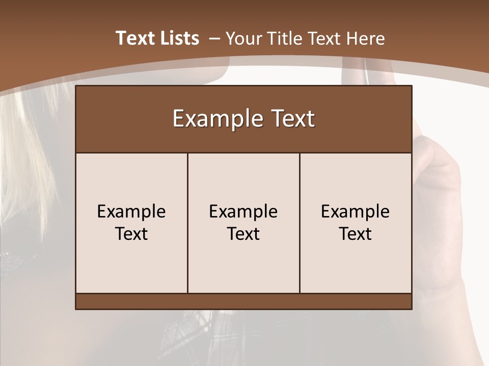 Beautiful White Isolated PowerPoint Template