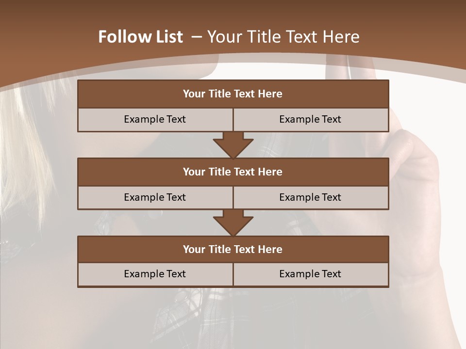Beautiful White Isolated PowerPoint Template