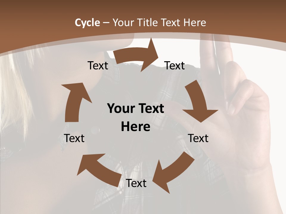 Beautiful White Isolated PowerPoint Template