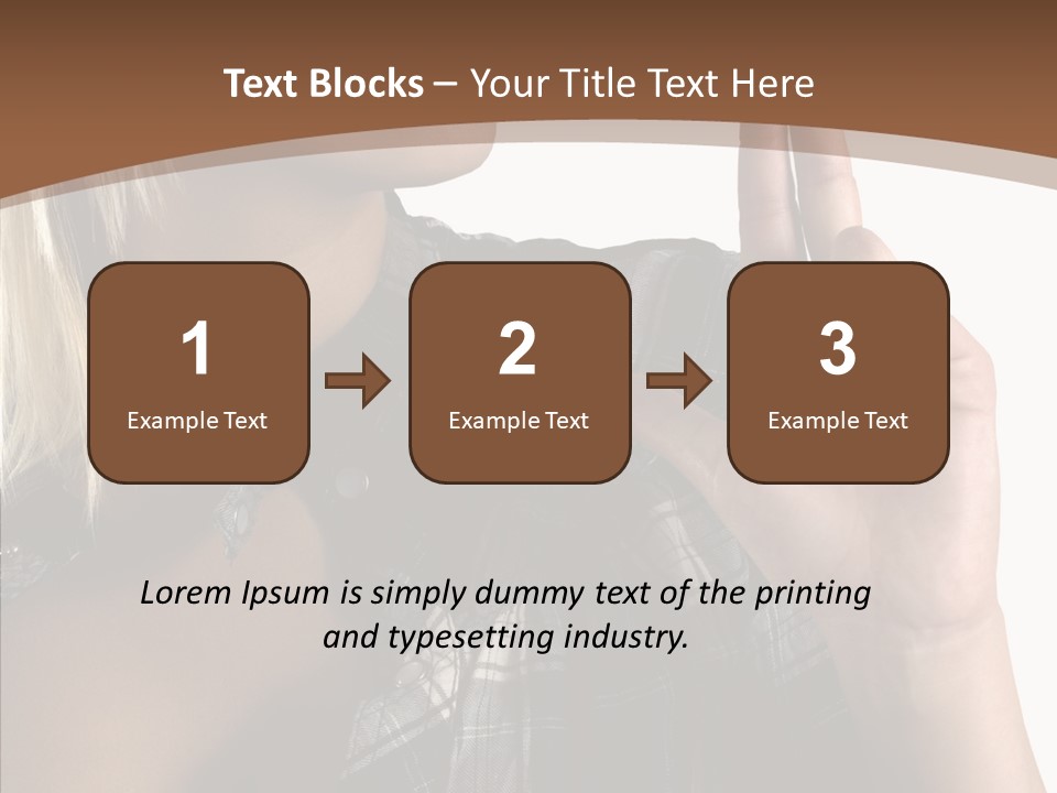 Beautiful White Isolated PowerPoint Template