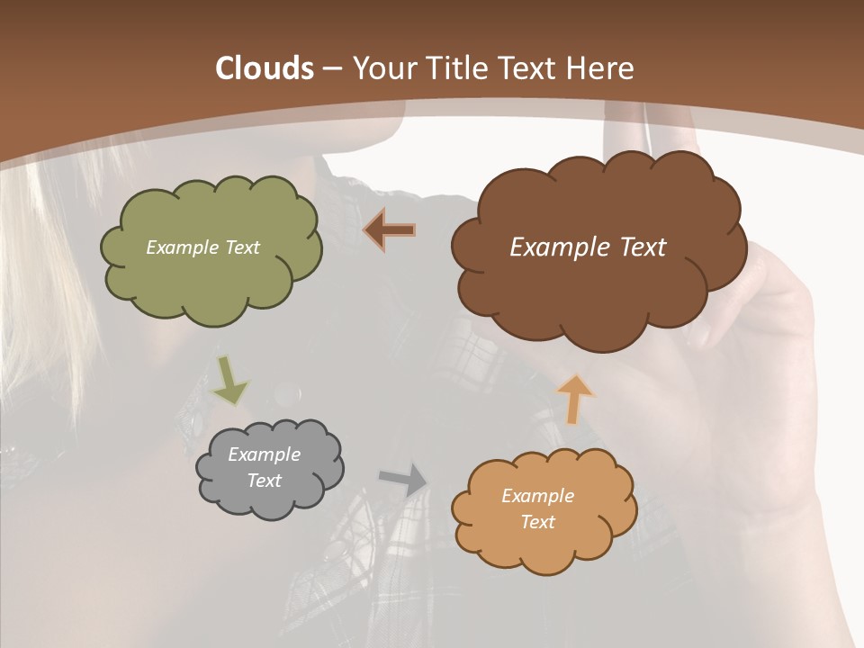 Beautiful White Isolated PowerPoint Template