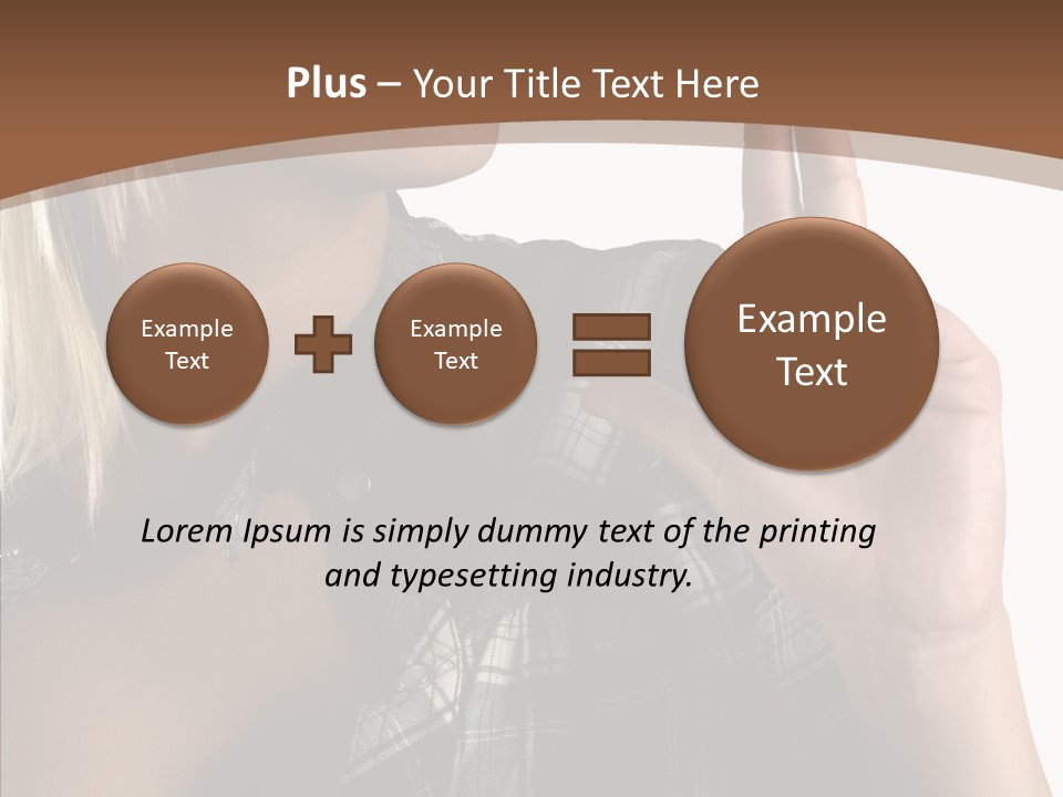 Beautiful White Isolated PowerPoint Template