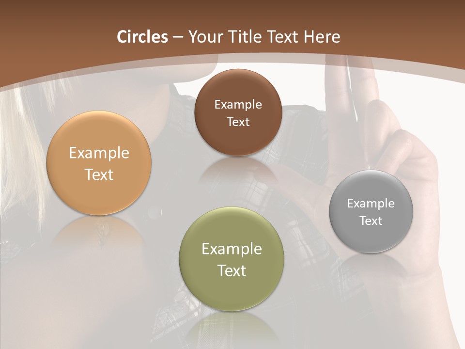 Beautiful White Isolated PowerPoint Template