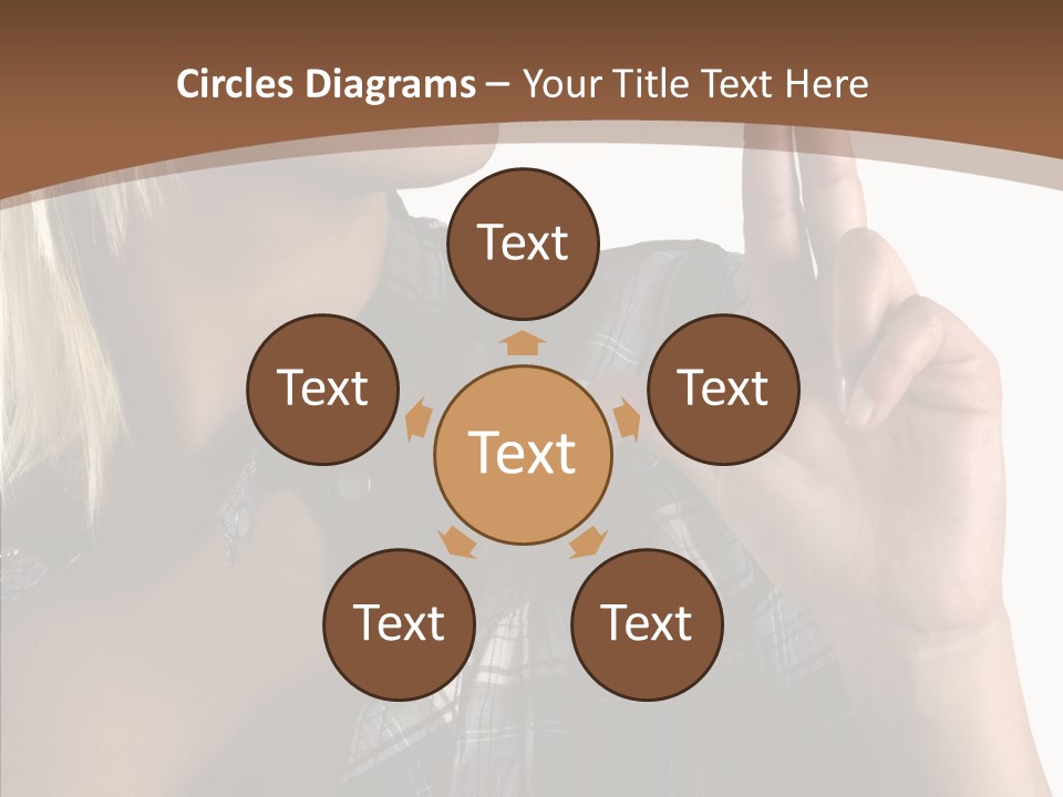 Beautiful White Isolated PowerPoint Template