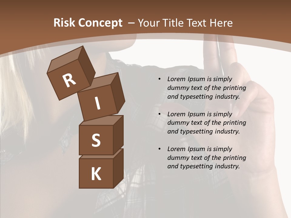 Beautiful White Isolated PowerPoint Template