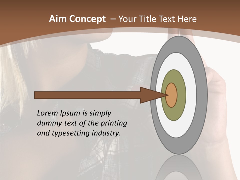 Beautiful White Isolated PowerPoint Template