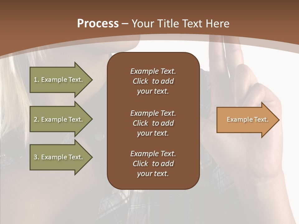 Beautiful White Isolated PowerPoint Template