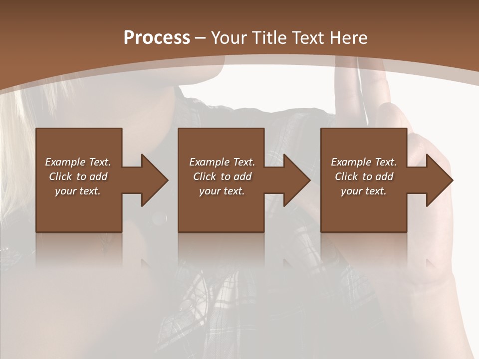 Beautiful White Isolated PowerPoint Template