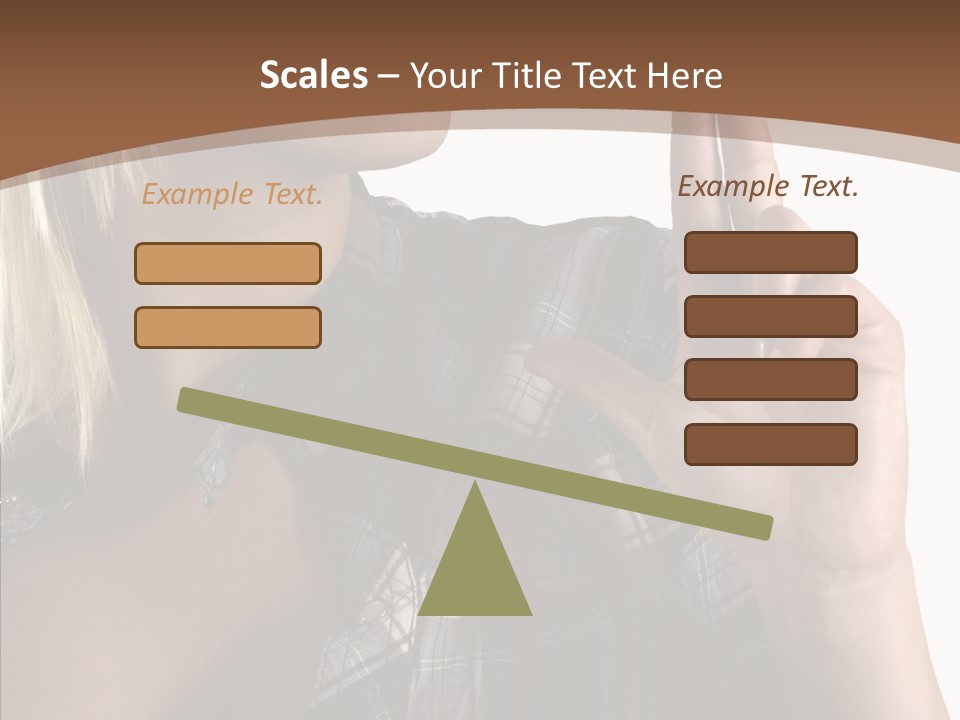 Beautiful White Isolated PowerPoint Template