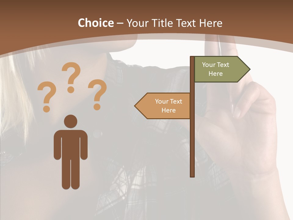 Beautiful White Isolated PowerPoint Template