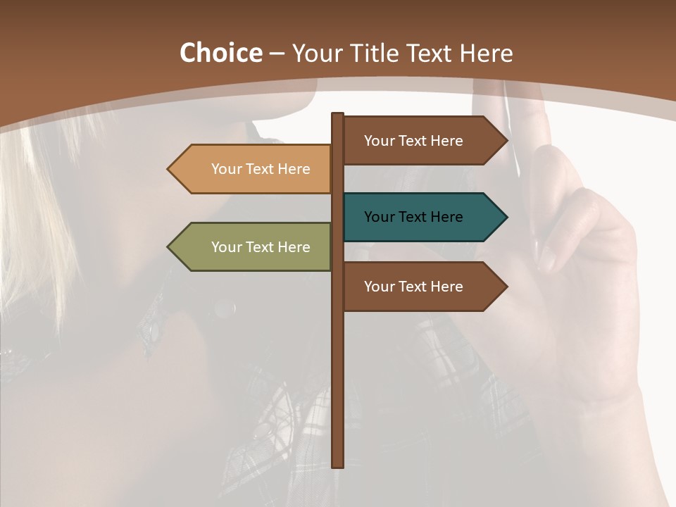 Beautiful White Isolated PowerPoint Template