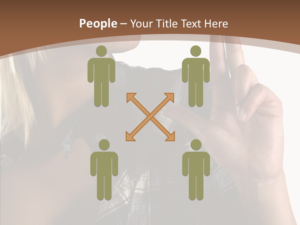 Beautiful White Isolated PowerPoint Template