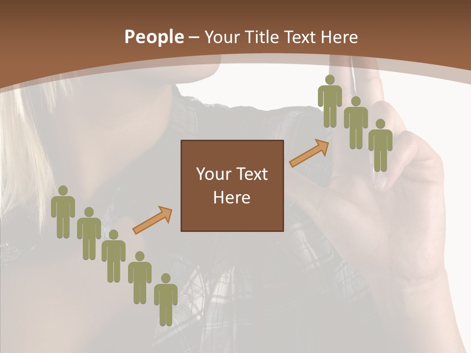 Beautiful White Isolated PowerPoint Template