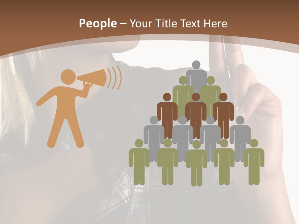 Beautiful White Isolated PowerPoint Template