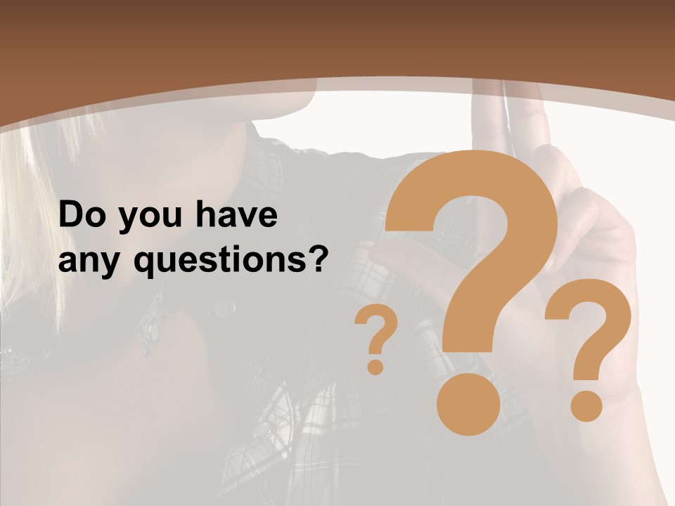 Beautiful White Isolated PowerPoint Template