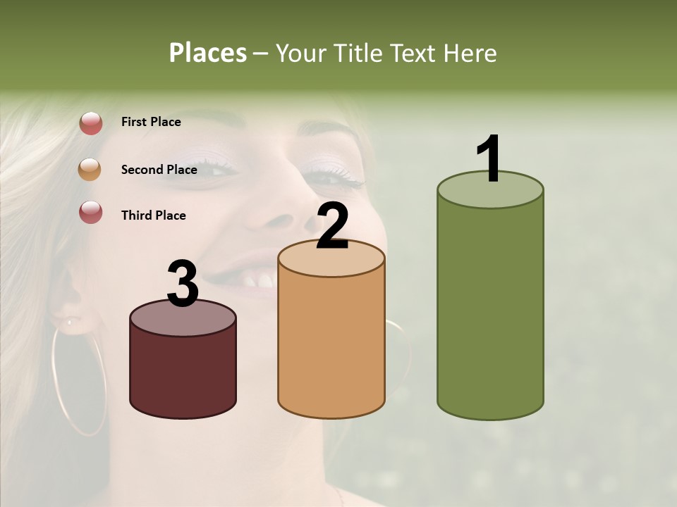 Human Sensuality Looking PowerPoint Template