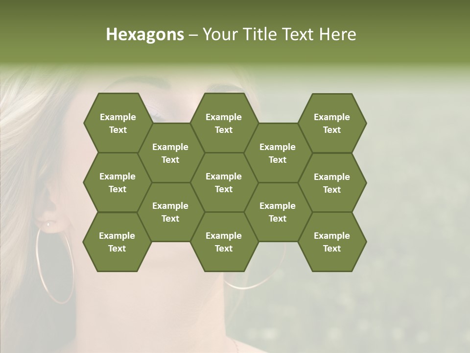 Human Sensuality Looking PowerPoint Template