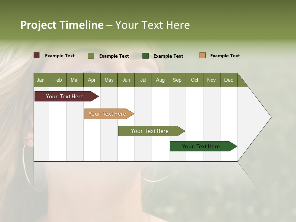 Human Sensuality Looking PowerPoint Template