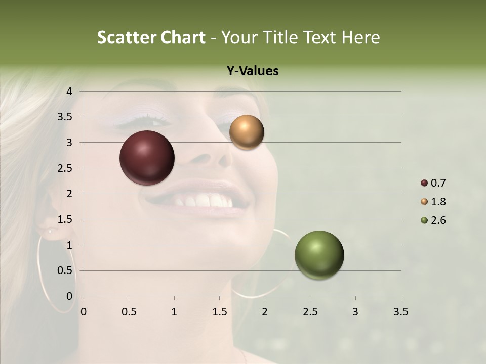 Human Sensuality Looking PowerPoint Template