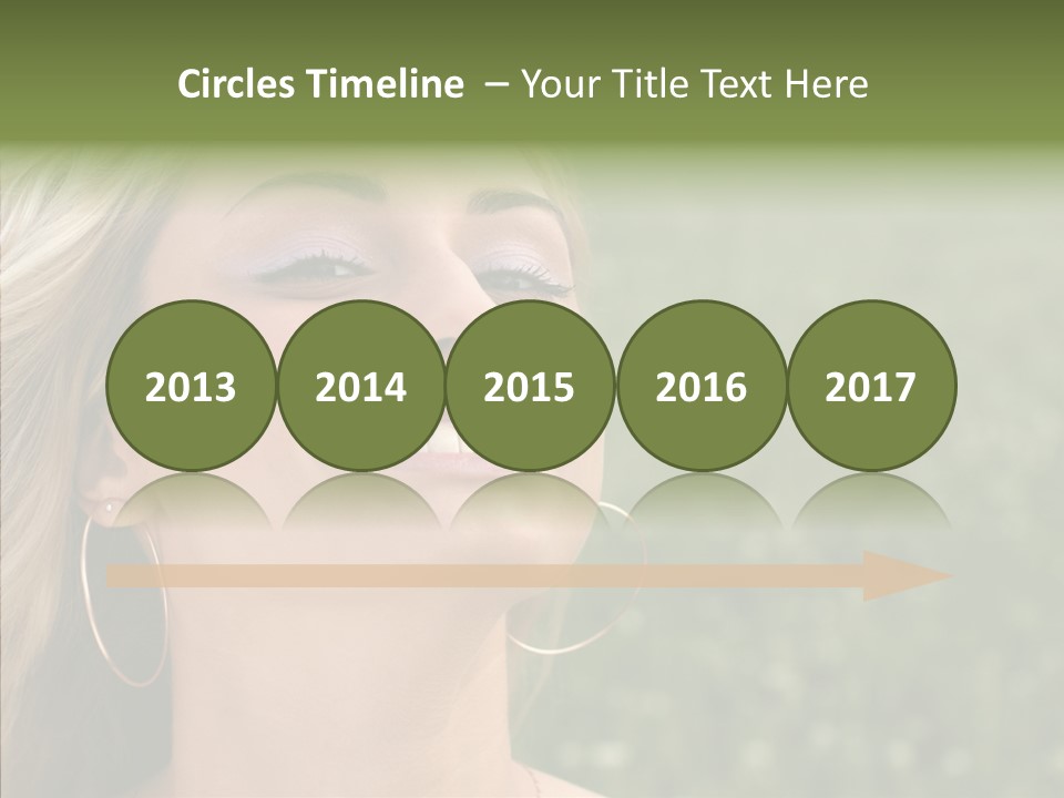 Human Sensuality Looking PowerPoint Template