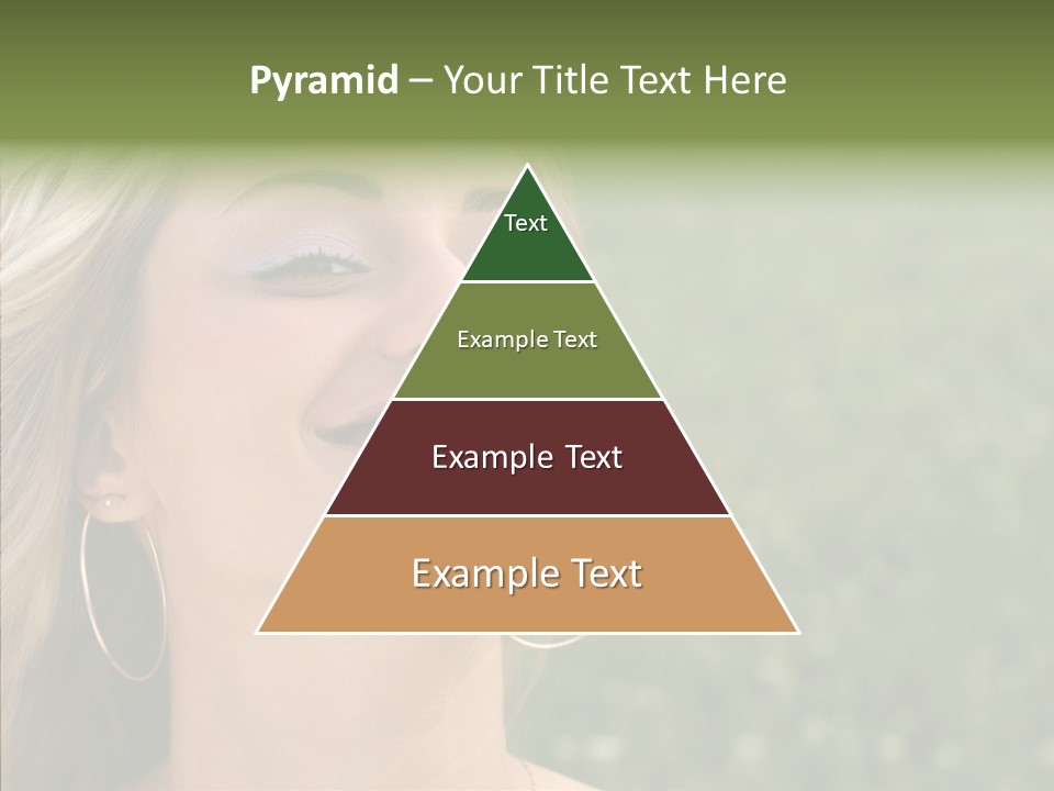 Human Sensuality Looking PowerPoint Template