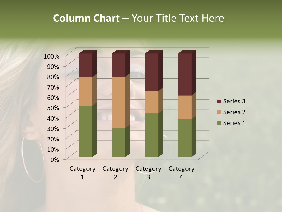 Human Sensuality Looking PowerPoint Template