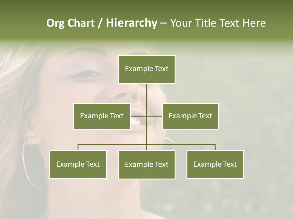 Human Sensuality Looking PowerPoint Template