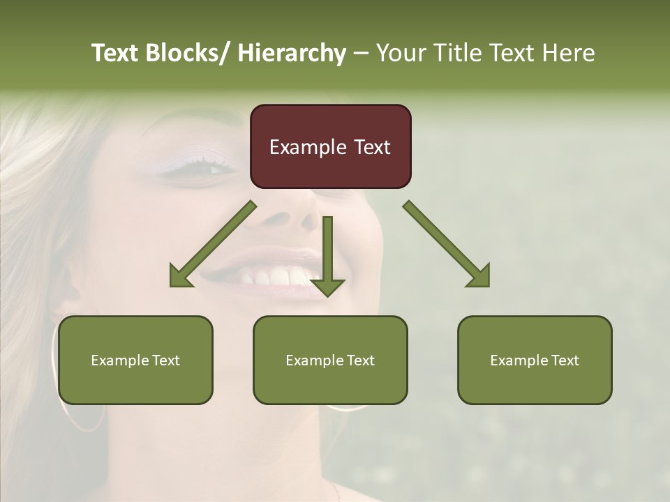 Human Sensuality Looking PowerPoint Template