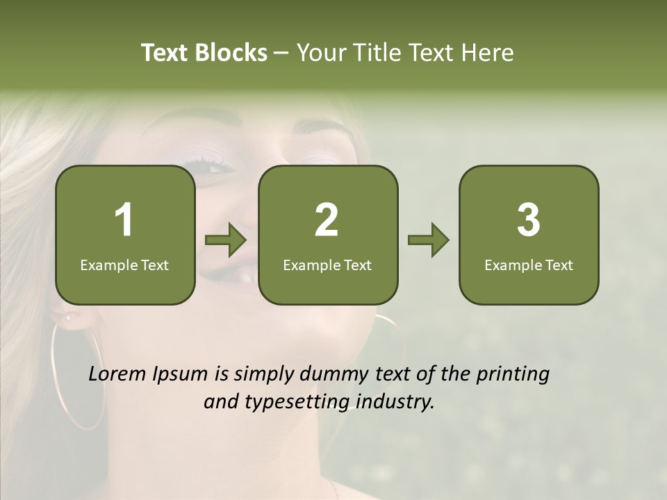 Human Sensuality Looking PowerPoint Template