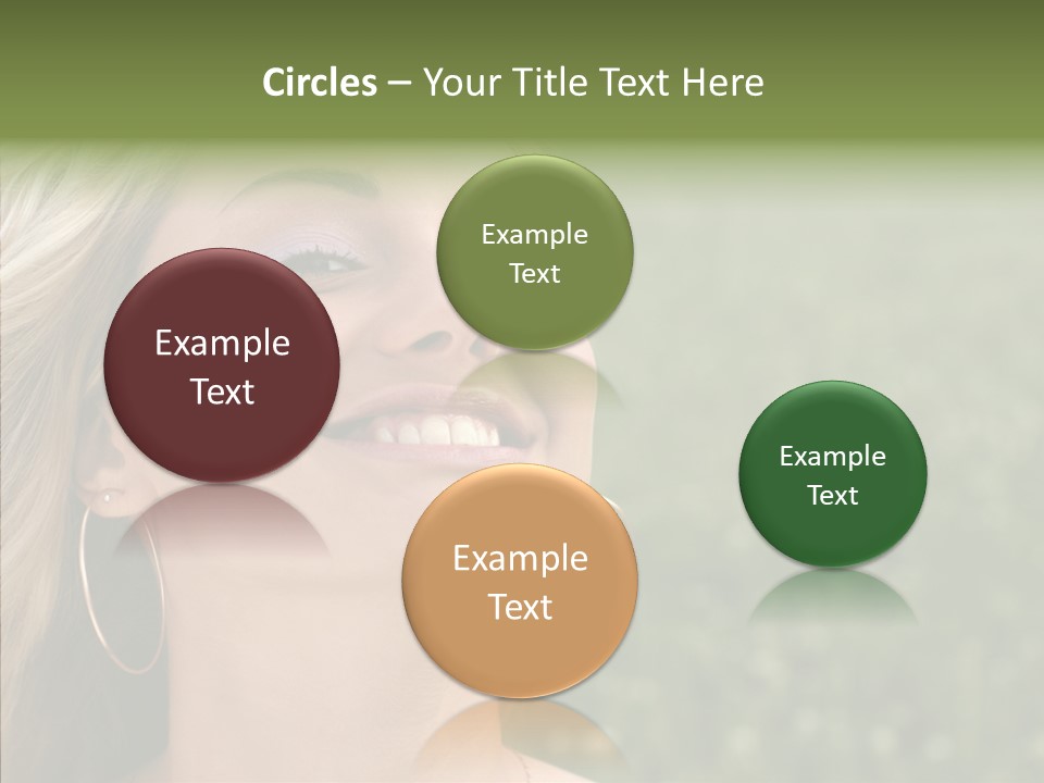 Human Sensuality Looking PowerPoint Template