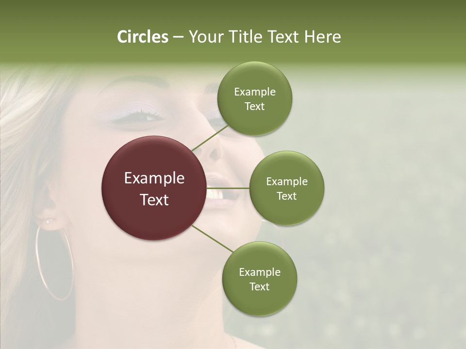 Human Sensuality Looking PowerPoint Template