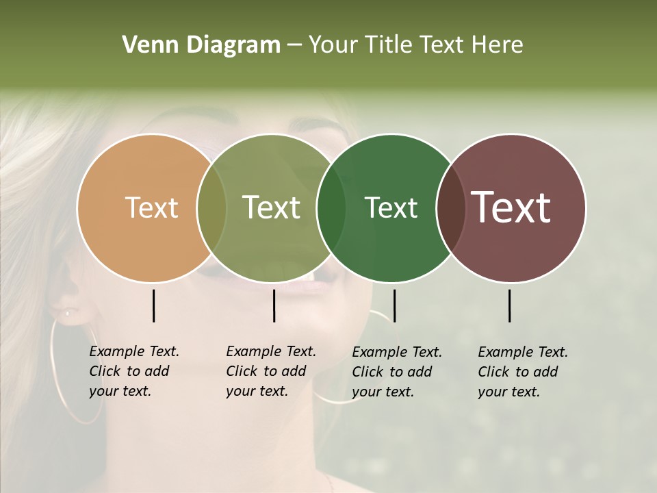 Human Sensuality Looking PowerPoint Template