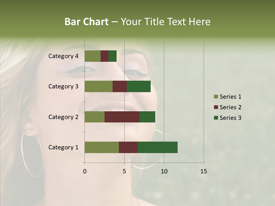 Human Sensuality Looking PowerPoint Template