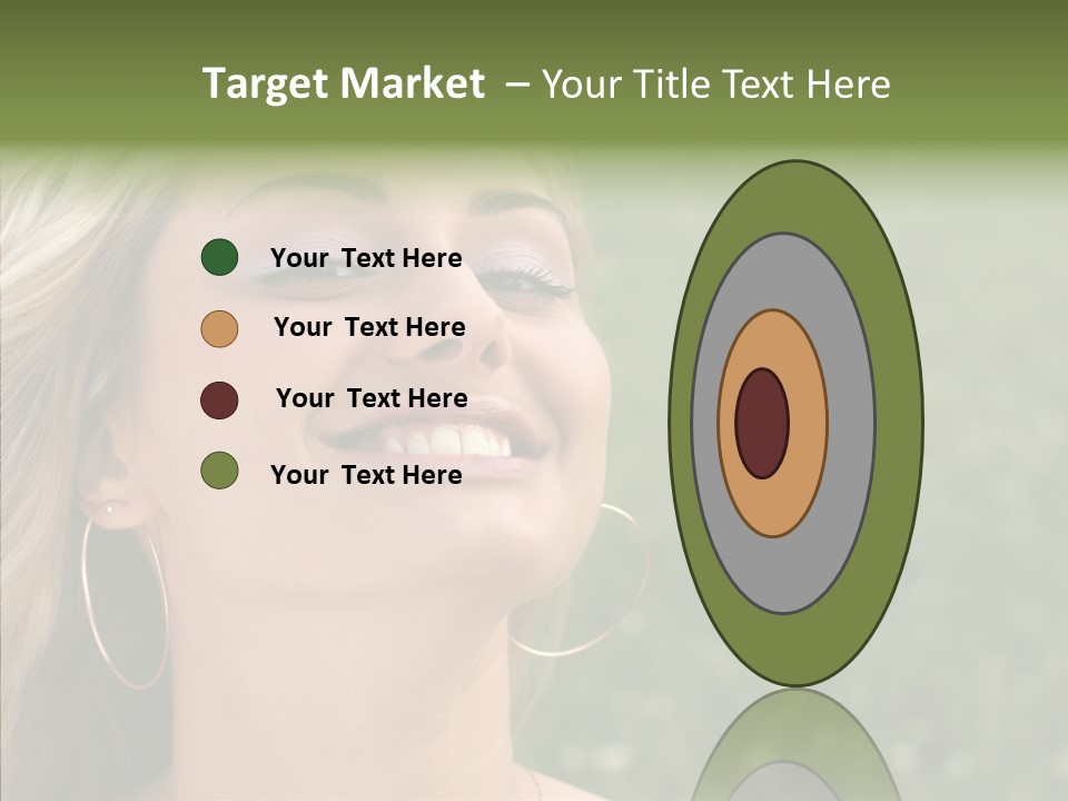 Human Sensuality Looking PowerPoint Template