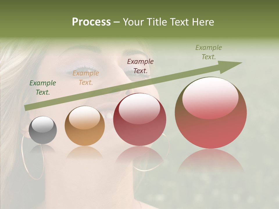 Human Sensuality Looking PowerPoint Template