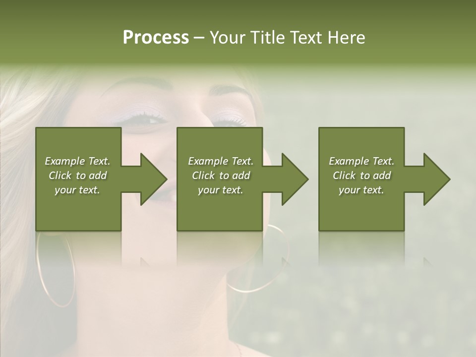 Human Sensuality Looking PowerPoint Template