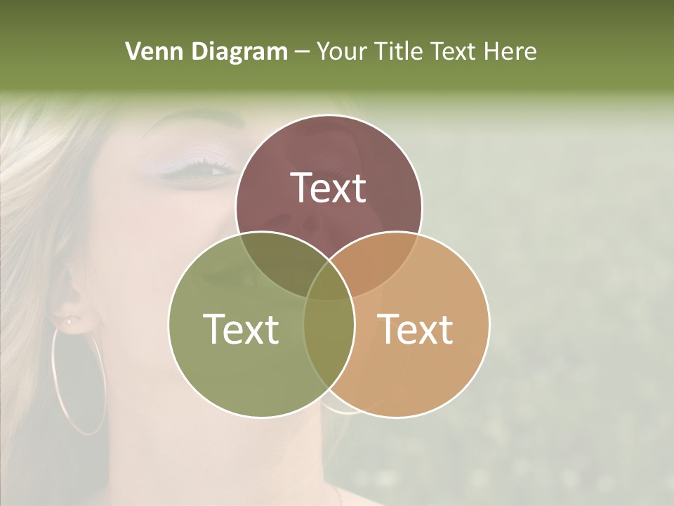 Human Sensuality Looking PowerPoint Template